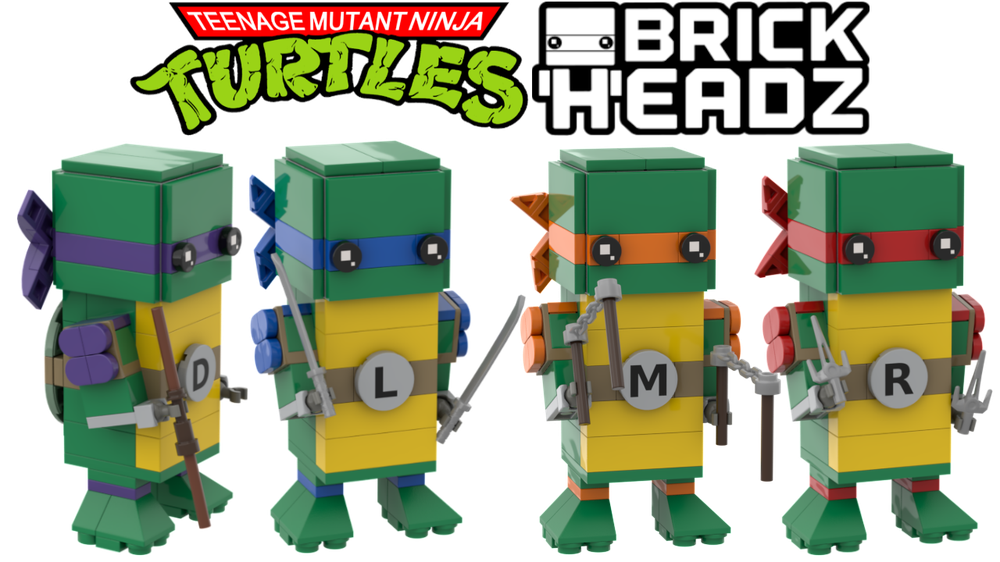 Lego Brickheadz TMNT