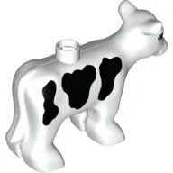 Duplo Animal Cow, Baby (Calf) with Spots Print / White