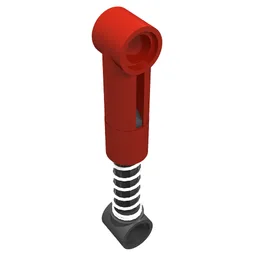Technic Shock Absorber 6.5L with Normal Spring [Complete Assembly] / Red