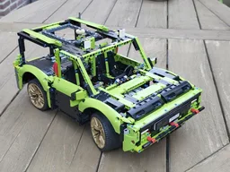 Sturdy 4x4 all terrain vehicle