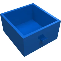 Homemaker Drawer 4 x 4 x 2 / Blue