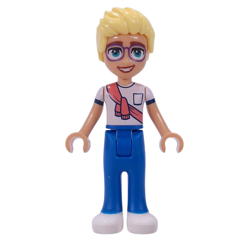 Lego Olly - White Shirt, Blue Pants