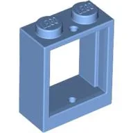 Window 1 x 2 x 2 Flat Front / Medium Blue