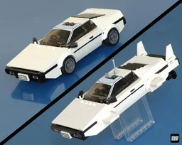 Lotus Esprit S1 - 007, James Bond, Submarine conversion
