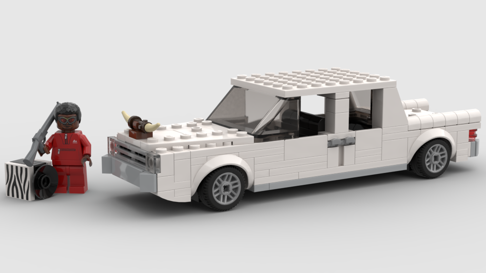 Lego John Torque and '69 Jefferson (Vigilante 8)