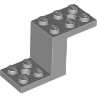 Bracket 5 x 2 x 2 1/3 with Holes, Inside Stud Holder / Light Bluish Gray
