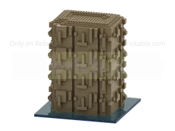 Zhangjiajie-Inspired Modular Sandstone Pillar for Ninjago City