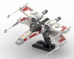 Red Five X starfighter