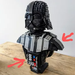 Empire Vader Bust Conversion pack
