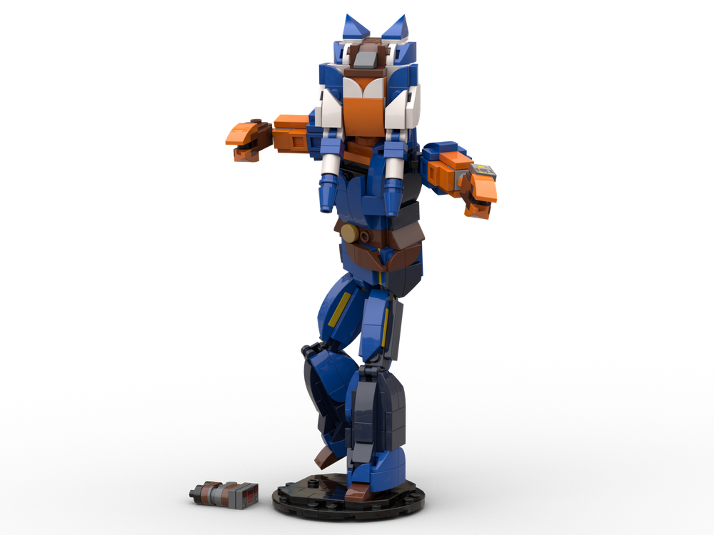 Lego Ahsoka Tano action figure from The Clone Wars