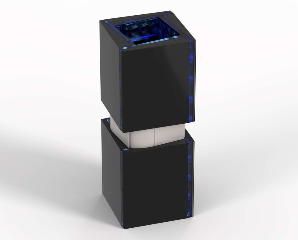 Lego Brick Vase Quadratum Nero I