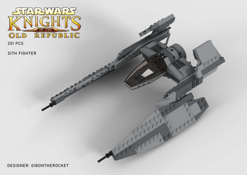 Lego Sith Fighter (KOTOR)