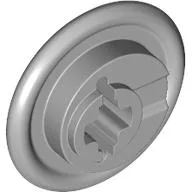 Technic Crank Disc / Light Bluish Gray