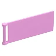 Flag 7 x 3 with Rod / Bright Pink