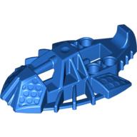 Lego Large Figure Foot, Toa Inika Elliptical / Blue