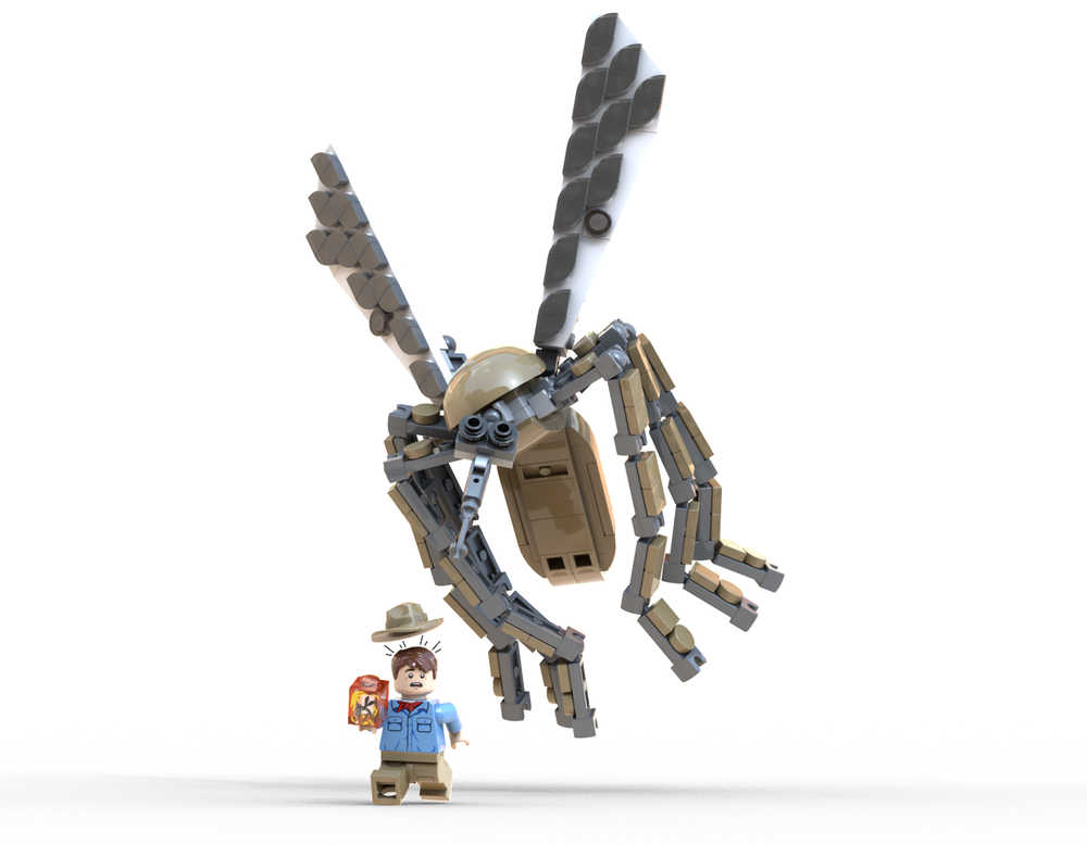 Lego Upscaled Mosquito