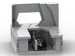 Vader and the Bounty Hunters on the SSD Executor