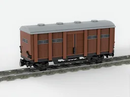 Boxcar / Ordinary Covered Wagon – 2-axles