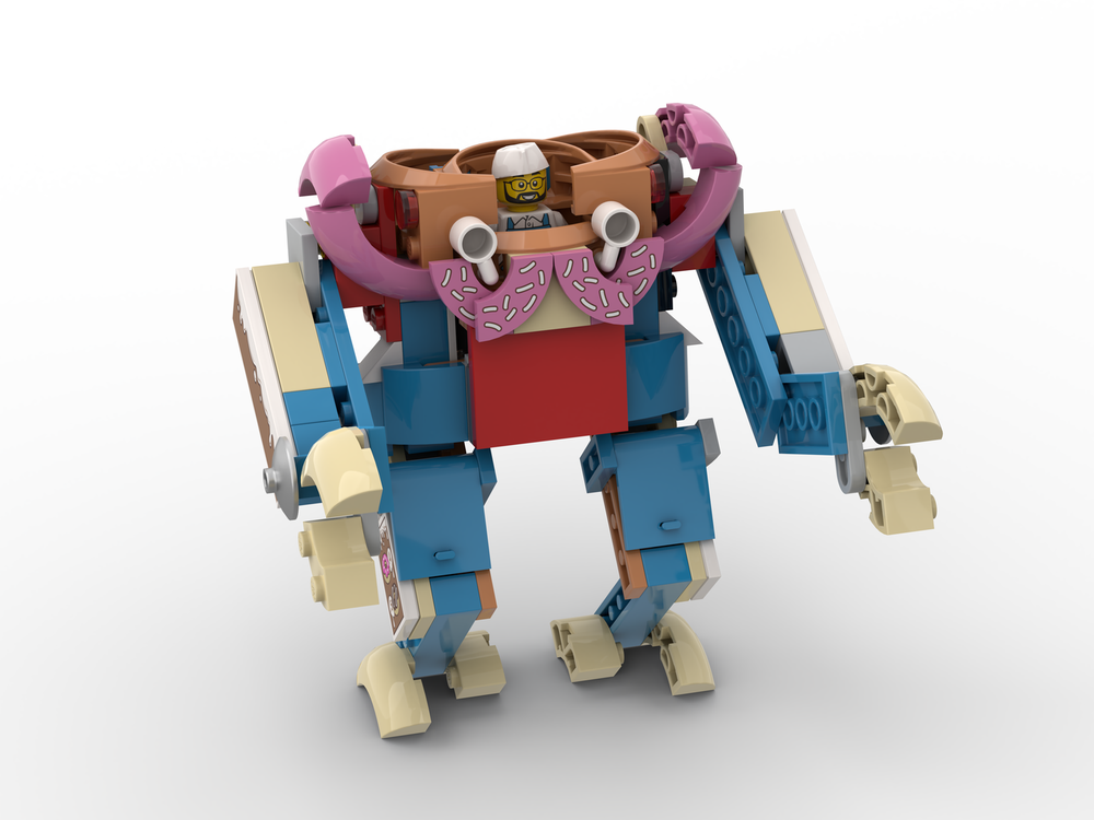 Lego Donut Truck Mech Suit