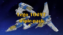 10497 - Starships triple-pack