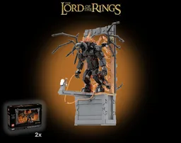 Gandalf vs the Balrog on the bridge of Khazad-dûm ALTERNATE BUILD - LOTR