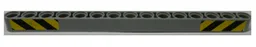 Technic, Liftarm Thick 1 x 15 with Yellow and Black Danger Stripes Pattern (Stickers) - Set 9397