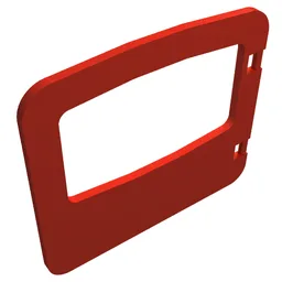 Duplo Door / Window / Red