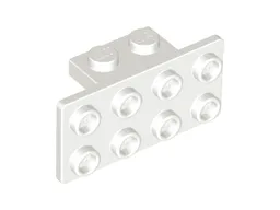 Bracket 1 x 2 - 2 x 4 / White