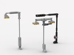 Decorative set for streets