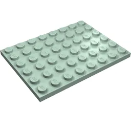Plate 6 x 8 / Sand Green