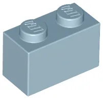 Brick 1 x 2 / Sand Blue