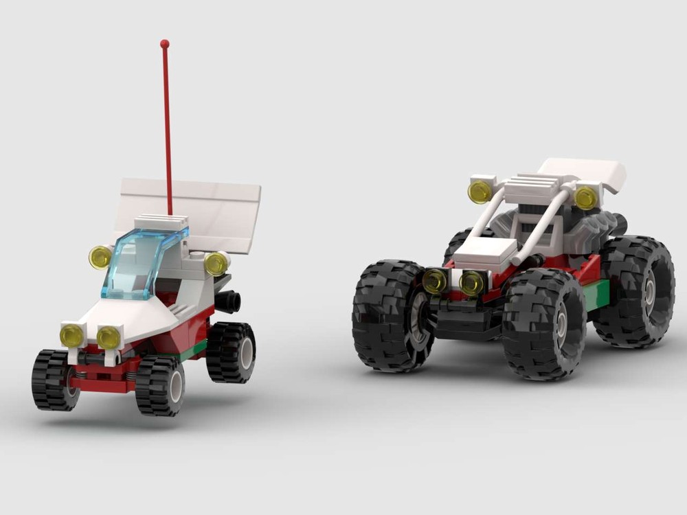 Lego Homage Mag Racer