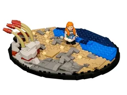 Base for Clawstrider - Horizon Zero Dawn, Forbidden West