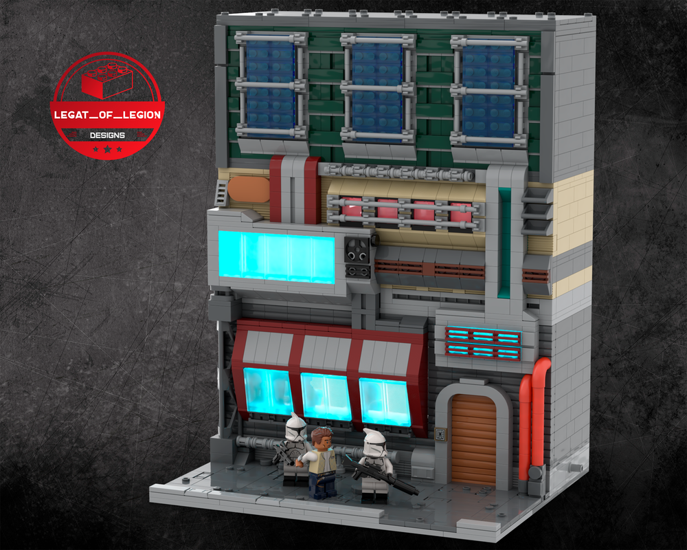 Lego SW Coruscant Underworld Modular House #1