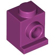 Lego Brick Special 1 x 1 with Headlight / Magenta
