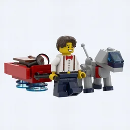 Robo-dog and Boy