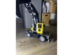 Fully RC controlled 12Ch wheel excavator