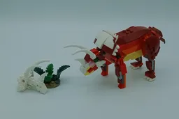 31379 Triceratops sp. (solid, minifig scale)