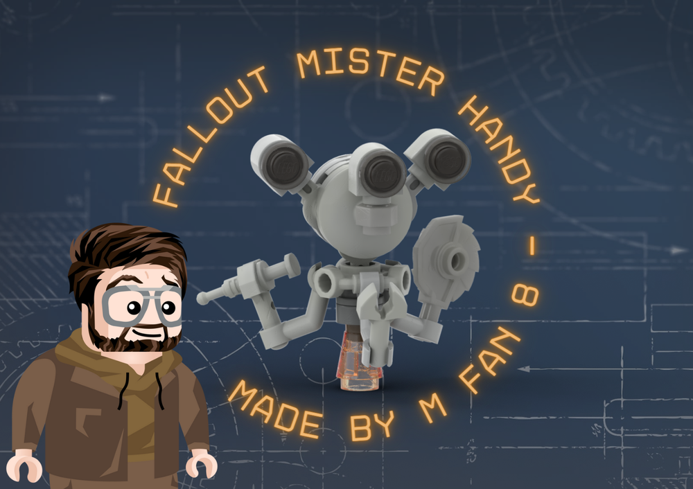 Lego Mister Handy - Fallout game