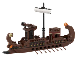 Roman Galley - Ver.2 (exclude minifigures)