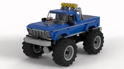 BIGFOOT #1 "The Original Monster Truck" - 1975 Ford F250 Monster Truck (Now with Sticker Files!!)