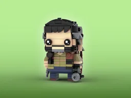 Joel Brickheadz LEGO MOC - Naughty Dog The Last of Us
