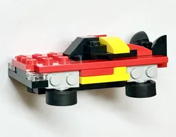 30709 Flying DeLorean time machine
