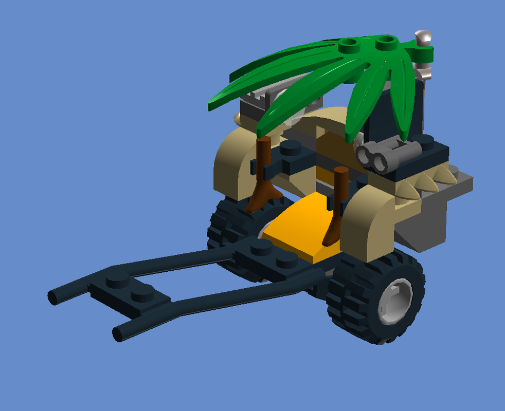 Lego 60156 Pulled Rickshaw