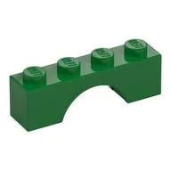 Brick Arch 1 x 4 / Green