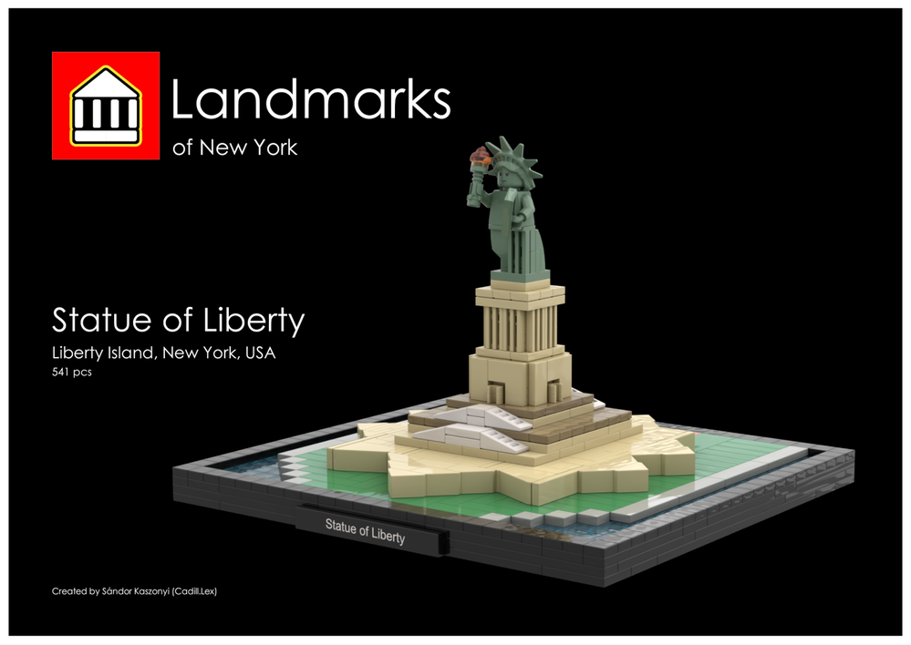 Lego Statue of Liberty - New York