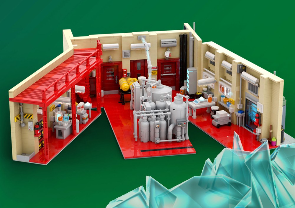 Lego BREAKING BAD | Meth Lab