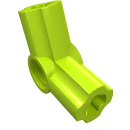 Technic Axle and Pin Connector Angled #5 - 112.5° / Lime