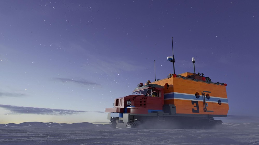 Lego Kharkovchanka 2 Antarctic Eploration Vehicle