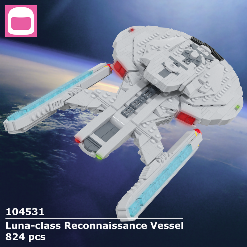 Lego Luna-class Reconnaissance Vessel